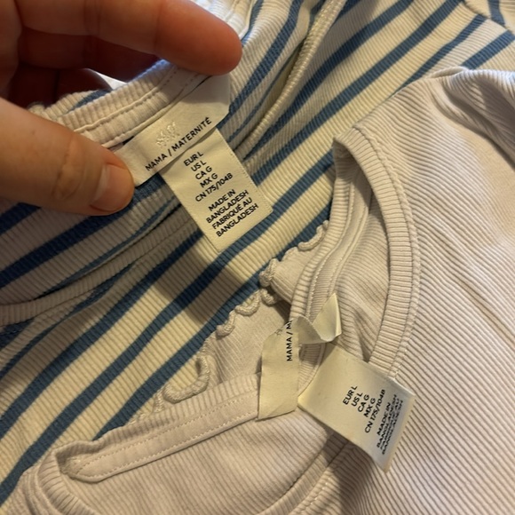 Bundle of two H&M maternity tops - Picture 2 of 2